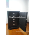 Strong metal steel fingerprint drawer safe box